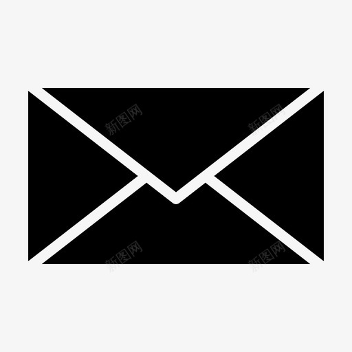 邮件收件箱新建svg_新图网 https://ixintu.com 邮件 收件箱 新建 发布 接收 发送 通信