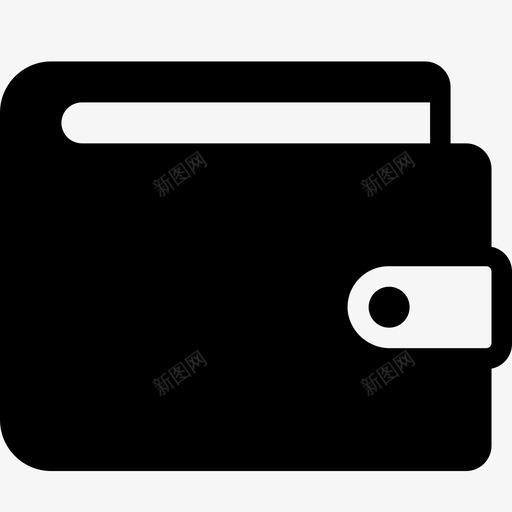 钱包现金钱svg_新图网 https://ixintu.com 钱包 现金 金钱 支付 图标 边缘 雕文