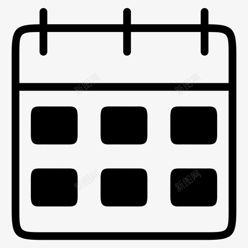日历日假日svg_新图网 https://ixintu.com 日历 日假 日月 日程