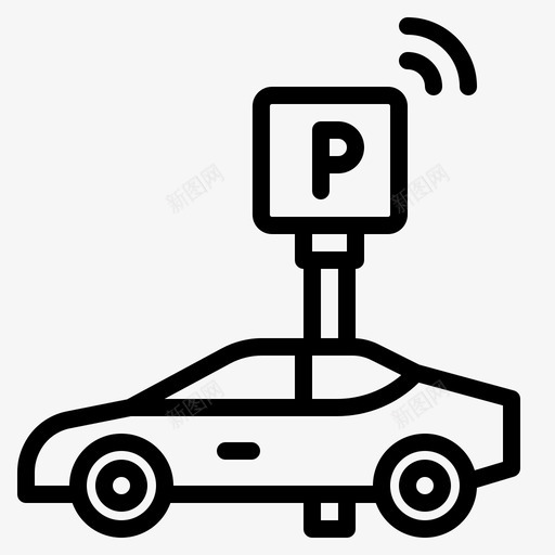 停车场汽车交通工具svg_新图网 https://ixintu.com 交通工具 停车场 汽车 家庭 办公室