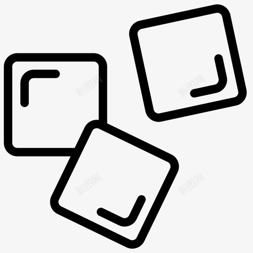 冰块冷冻水饮料svg_新图网 https://ixintu.com 冰块 冷冻 饮料 冷饮 空调