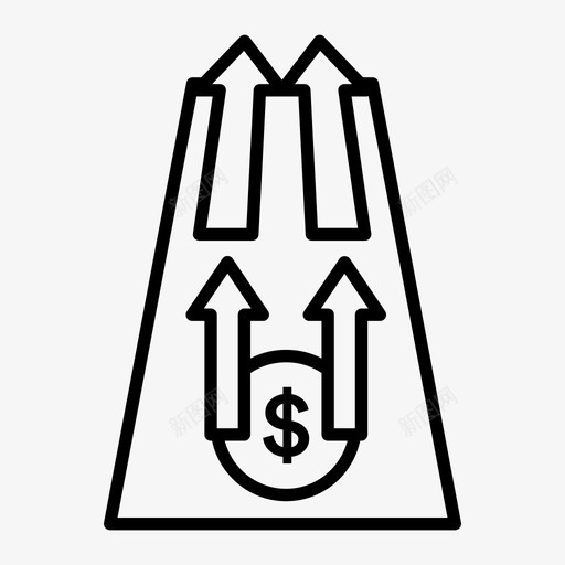 增加利润增长投资svg_新图网 https://ixintu.com 增加 利润 增长 投资 进步 经济