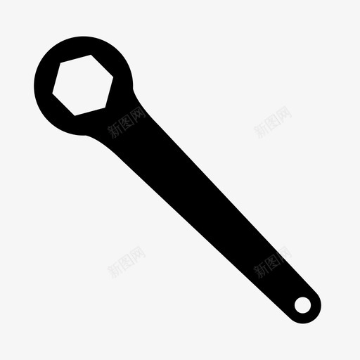 扳手老式工具svg_新图网 https://ixintu.com 扳手 工具 修理 老式 设置 旧的 机械师 工业 手工