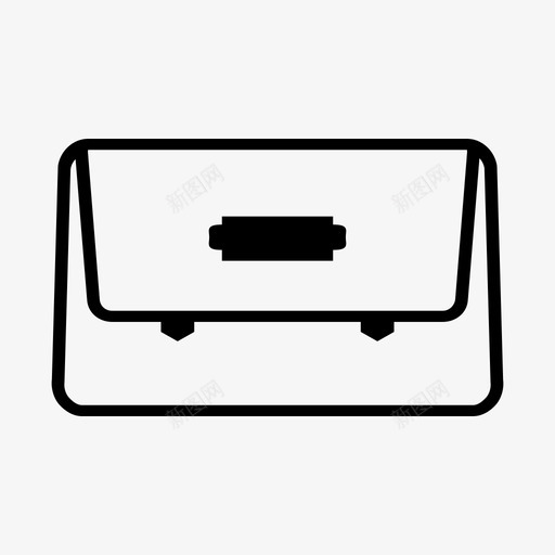 离合器包案件svg_新图网 https://ixintu.com 钱包 离合器 包案件 案件 手提包 女士 包钱包
