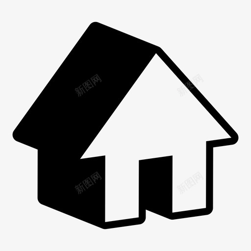 住宅屋顶房地产svg_新图网 https://ixintu.com 住宅 屋顶 住宅房 房地产 居住 空间 住房 房屋 外部 门口 小屋