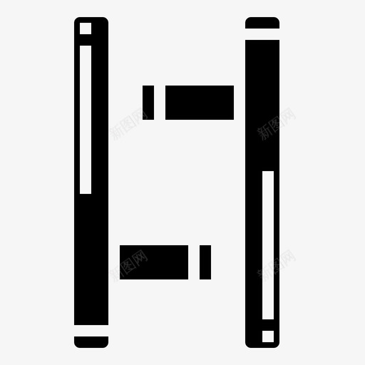 警棍警察保安svg_新图网 https://ixintu.com 警棍 警察 保安 武器 警徽