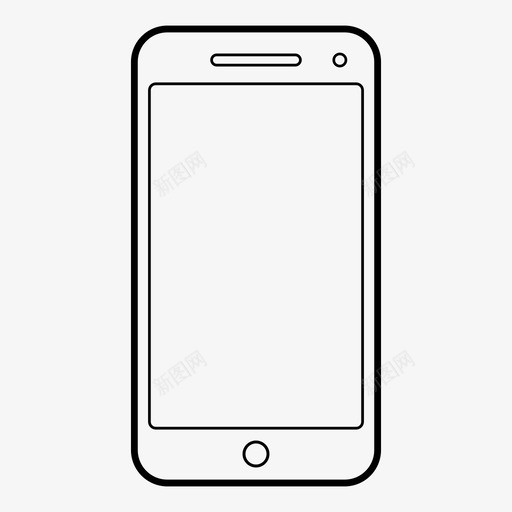 智能手机多任务移动svg_新图网 https://ixintu.com 手机 智能 应用程序 多任务 移动 设备 连接 通信 触觉
