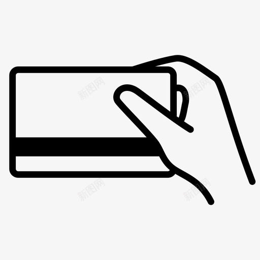 信用卡刷卡塑料卡svg_新图网 https://ixintu.com 信用卡 刷卡 塑料 支付 磁条 金融 借记卡 收费 银行卡