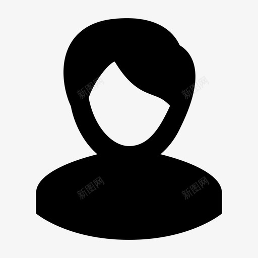 用户帐户头像svg_新图网 https://ixintu.com 用户 帐户 头像 个人资料 社交 媒体 网站 用户界面 图示 符集