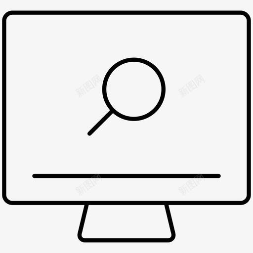 搜索计算机方式看到svg_新图网 https://ixintu.com 计算机 搜索 方式 看到 放大镜 发现 缩放 放线 图标