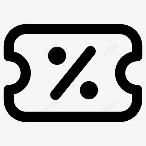 销售优惠券折扣券svg_新图网 https://ixintu.com 销售 优惠券 折扣 促销