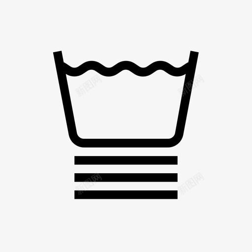 洗得很温和护理护理指导svg_新图网 https://ixintu.com 护理 得很 温和 指导 洗衣