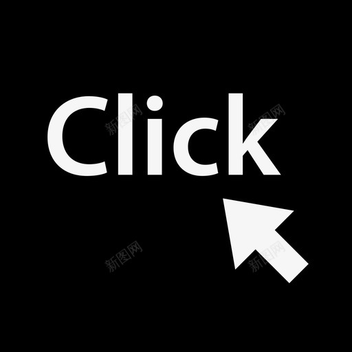 单击联机internet1图示符svg_新图网 https://ixintu.com 单击 联机 图示