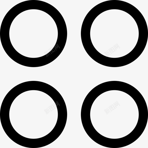 圆圈简单标牌svg_新图网 https://ixintu.com 抽象 圆圈 简单 标牌 形状 安全 设计 创意 警示 字形