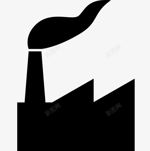 工厂污染制造svg_新图网 https://ixintu.com 工厂 制造 工业 污染 工厂制 企业 排放 二氧化碳