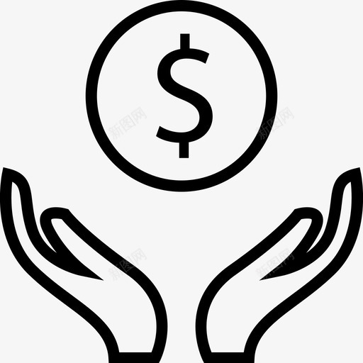 捐赠花费金钱svg_新图网 https://ixintu.com 业务 捐赠 花费 金钱 乐趣 美元 数据 盒子