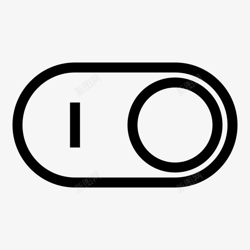 打开切换设置svg_新图网 https://ixintu.com 打开 切换 设置 电源 关闭 启用 控制 眨眼