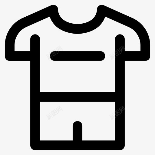 服装运动服t恤svg_新图网 https://ixintu.com 服装 运动服 足球