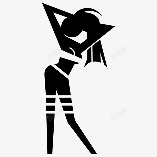 女孩模特选美svg_新图网 https://ixintu.com 女孩 模特 选美 姿势 斜坡 表演 舞台 风格 趋势 上升 女人