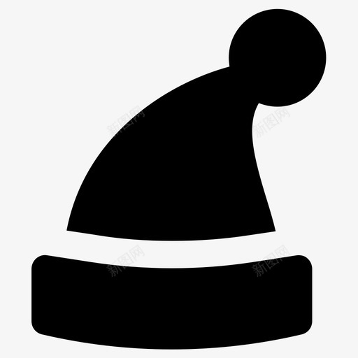 圣诞帽比尼圣诞svg_新图网 https://ixintu.com 圣诞 帽比 圣诞老人