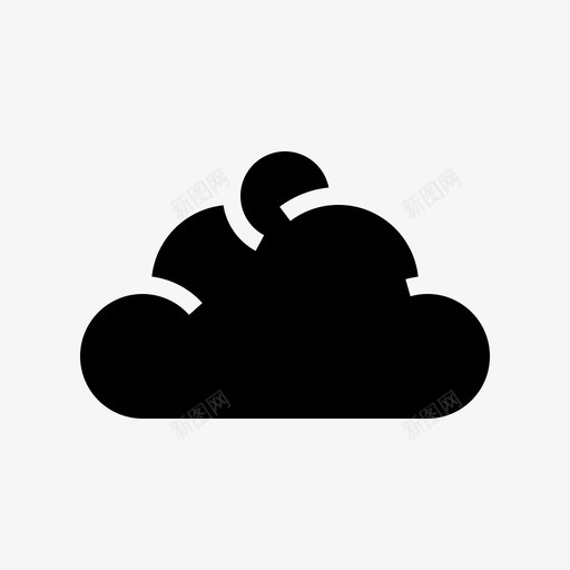 云数据中心数据库svg_新图网 https://ixintu.com 数据中心 数据库 服务器 存储 云计算 图示