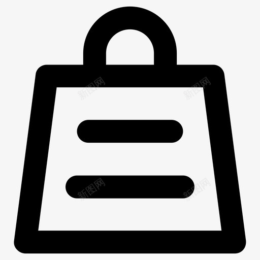 包手袋手提包svg_新图网 https://ixintu.com 包手袋 手袋 手提包 购物袋