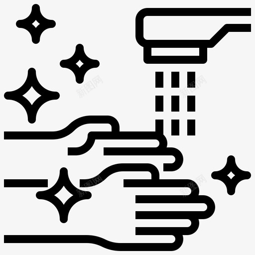 清洁冠状病毒洗手svg_新图网 https://ixintu.com 清洁 冠状 病毒 洗手 卫生 肥皂 经济 概况