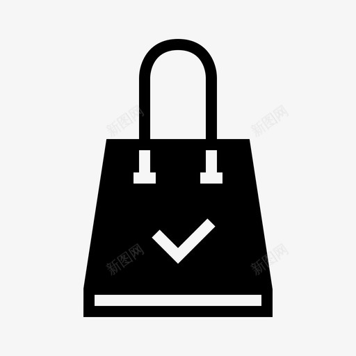 包保护安全svg_新图网 https://ixintu.com 购物 包保护 保护 安全 购物袋 符号