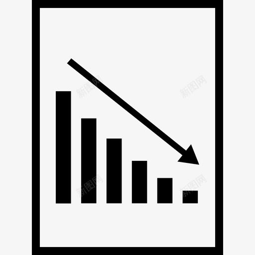 条形图网页时间svg_新图网 https://ixintu.com 条形图 网页 搜索引擎 优化 业务 时间 在线 错误 损失 向下 砸了