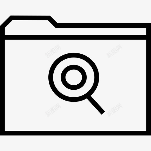 文件夹查找搜索信息svg_新图网 https://ixintu.com 文件夹 查找 搜索 信息 文件下载 文档 存档 技术 技术文件