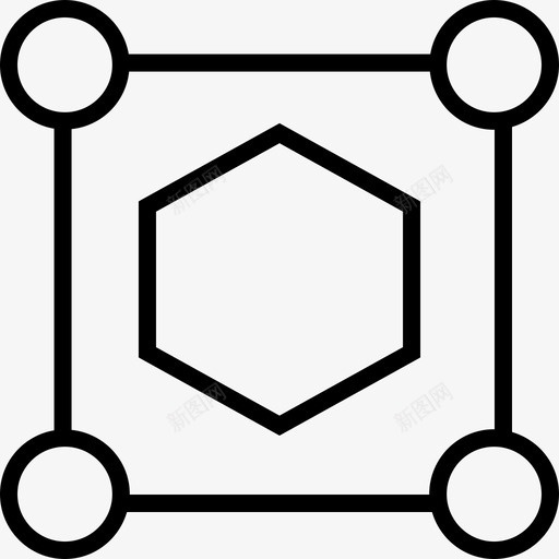 六边形中心隧道通过svg_新图网 https://ixintu.com 六边形 中心 创造 抽象 隧道 通过 形状 拼图 室内设计 建筑 玩具