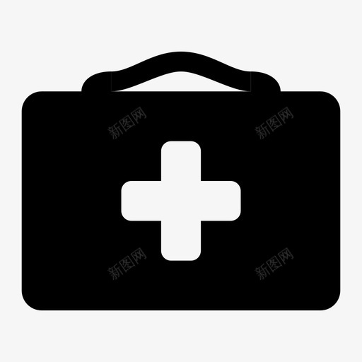 急救箱医药svg_新图网 https://ixintu.com 急救箱 医药