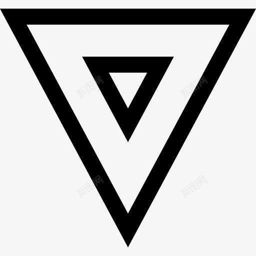 三角下降点胶粘svg_新图网 https://ixintu.com 三角 下降 箭头 胶粘 干燥 方向 精致 服装 指针 粗体