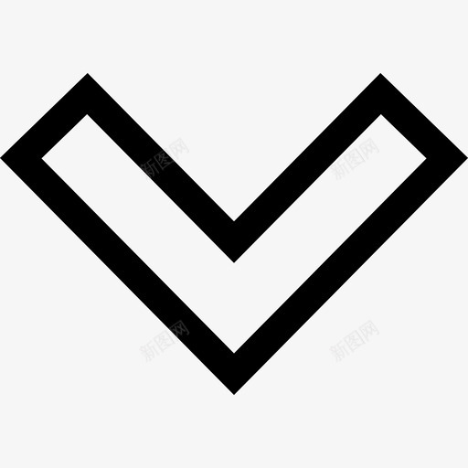 向下指箭头按下svg_新图网 https://ixintu.com 向下 箭头 下降 指向 按下 方向 指针 粗体