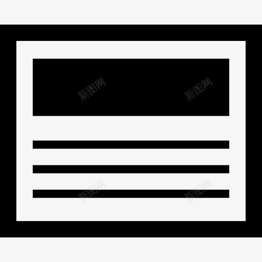 新闻出售网页svg_新图网 https://ixintu.com 粗体 线框 新闻 出售 网页 在线 模型 持有 黄金