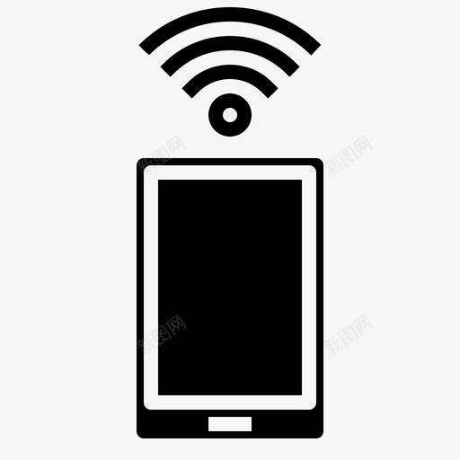 免费wifi电脑网络svg_新图网 https://ixintu.com 免费 电脑网络 屏幕 信号 通信 符号