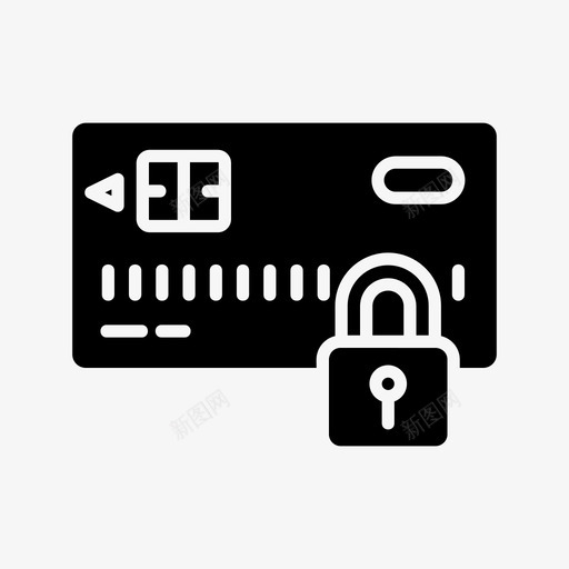 信用卡冻结商业和购物借记卡svg_新图网 https://ixintu.com 信用卡 冻结 支付 商业 购物 借记卡 支付方 方式 安全