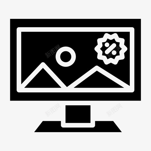 横幅广告设计svg_新图网 https://ixintu.com 网页 横幅 广告 广告设计 移动 应用程序 固体