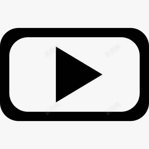 youtube剪辑电影svg_新图网 https://ixintu.com 视频 剪辑 电影 媒体播放器 分享 节目 基本 美学