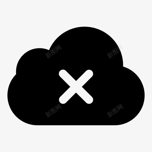 错误云not服务器svg_新图网 https://ixintu.com 错误 服务器 同步 文件 设备 网络
