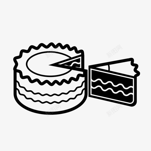 蛋糕生日蛋糕不健康的svg_新图网 https://ixintu.com 蛋糕 生日蛋糕 不健康 甜的 片派 糕点 脂肪 糖尿病 思考 食物