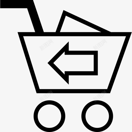 购物车杂货店商业svg_新图网 https://ixintu.com 购物车 杂货店 商业 结帐 承运人 车厢 篮子 背部 购物