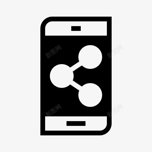 连接移动网络svg_新图网 https://ixintu.com 连接 移动 网络电话 电影 制作 图示