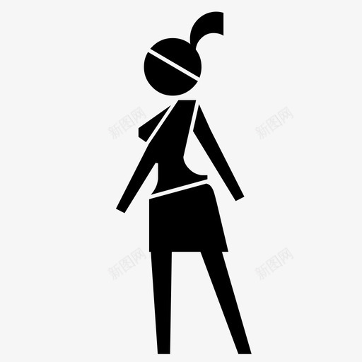 女孩人姿势svg_新图网 https://ixintu.com 女人 时尚女人 女孩 姿势 斜坡 表演 舞台 风格 趋势