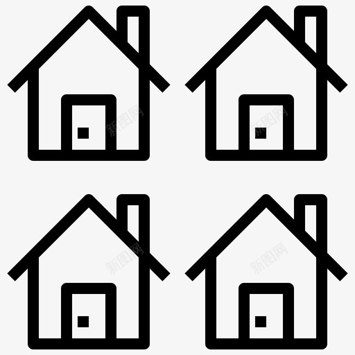 村庄房屋住宅svg_新图网 https://ixintu.com 村庄 房屋 住宅 城市化 出租 物业 概述