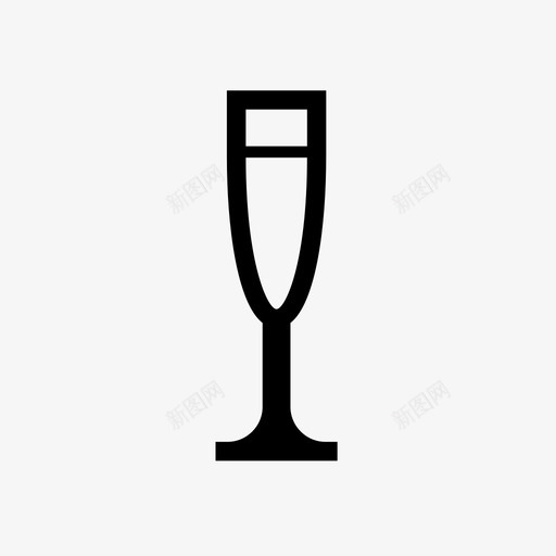 长笛杯酒具酒杯svg_新图网 https://ixintu.com 长笛 酒具 杯酒 酒杯 鸡尾酒 香槟 饮料 啤酒 酒吧 玻璃器皿 套房