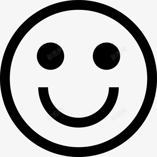 快乐心情满满的svg_新图网 https://ixintu.com 表情 快乐 心情 满满的 眼睛 情绪化 接近 微笑