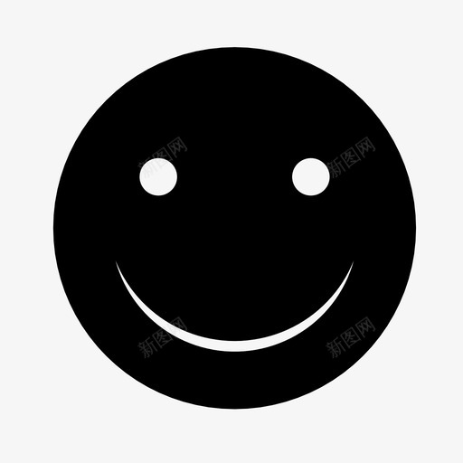 笑脸圆画svg_新图网 https://ixintu.com 表情 笑脸 圆画 欢乐 快乐 图标