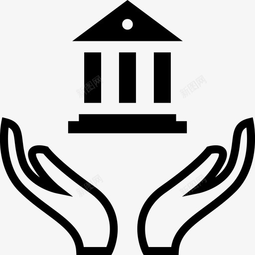 手银行触摸自我svg_新图网 https://ixintu.com 银行 金融 触摸 自我 个人 金钱 手腕 商业