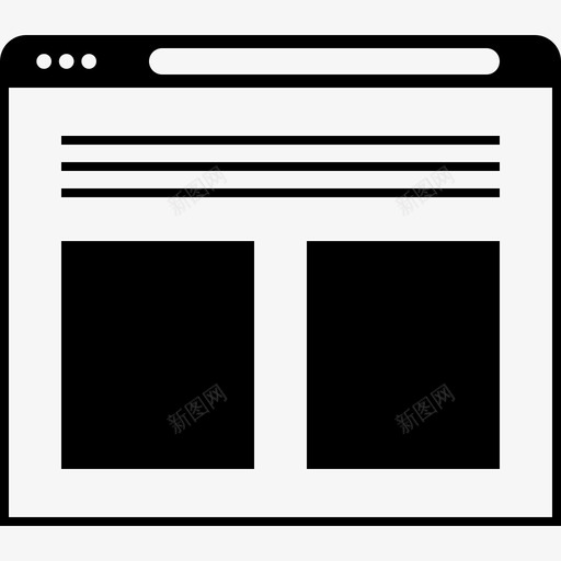 网页线框网页设计用户体验设计svg_新图网 https://ixintu.com 线框 网页 网页设计 用户 体验 设计 杰作 形成 时尚 创意 服装